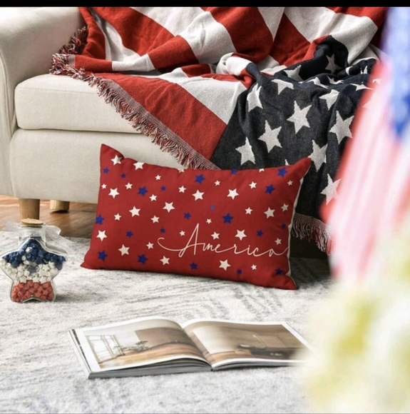 Pillowcase Patriotic Red Star - Picture 4 of 8